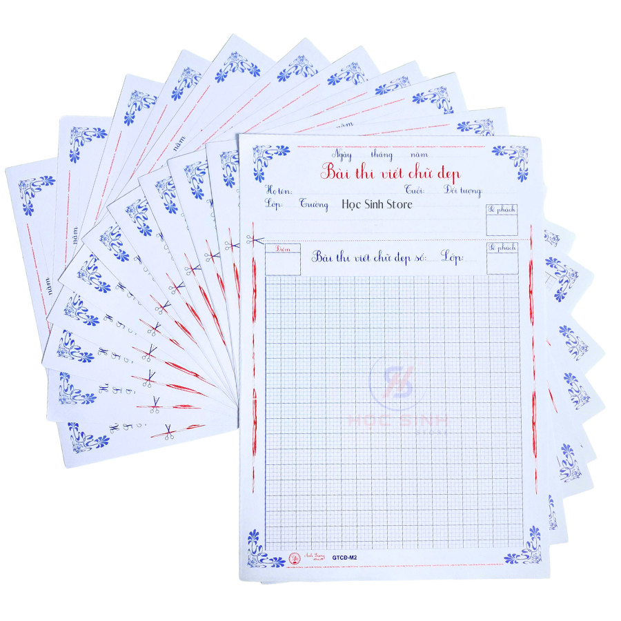 Giấy Luyện Chữ M2