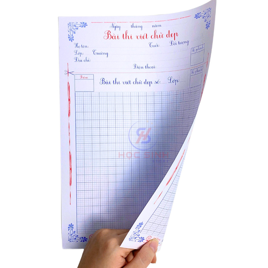 Giấy Luyện Chữ M2