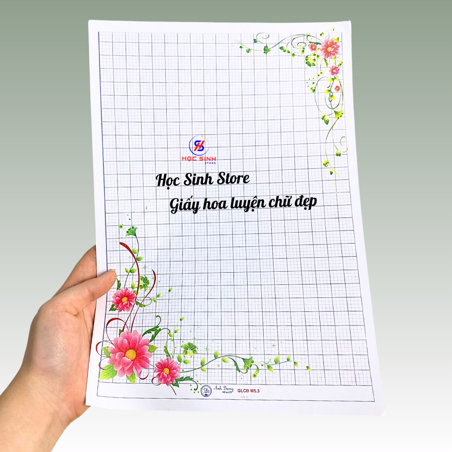 Giấy Luyện Chữ M5.3