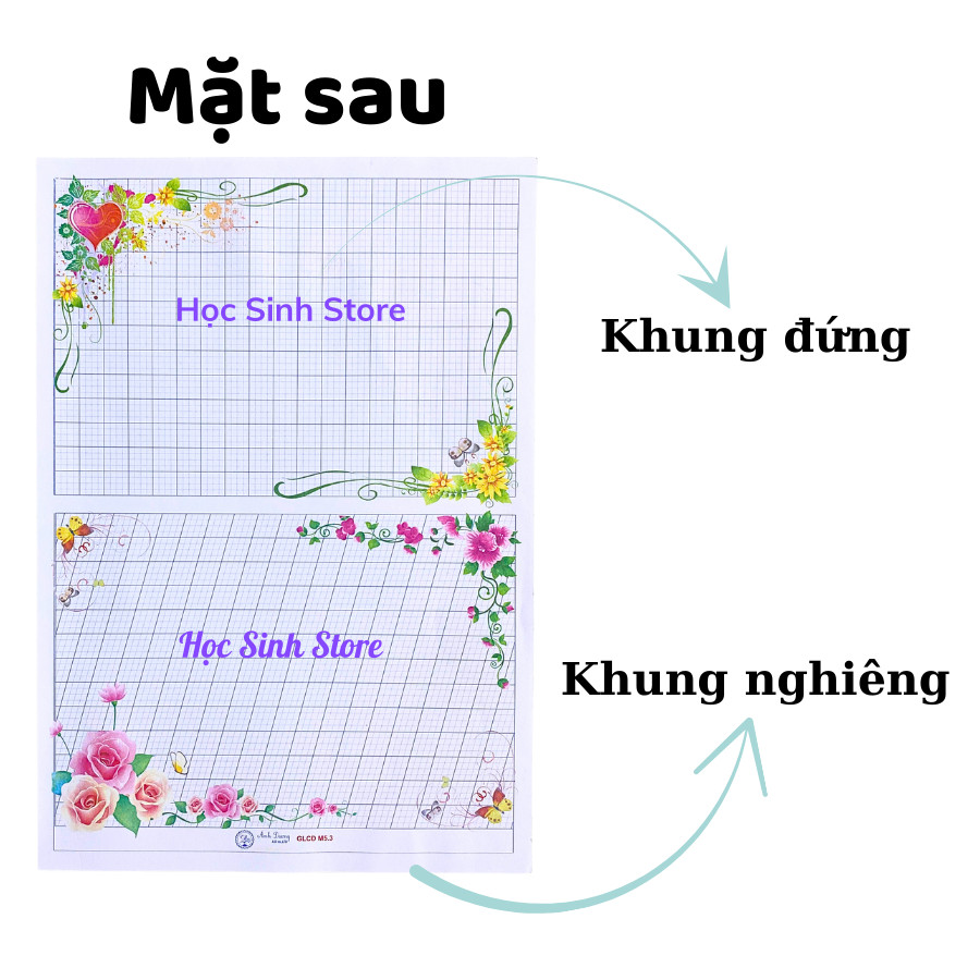 Giấy Luyện Chữ M5.3