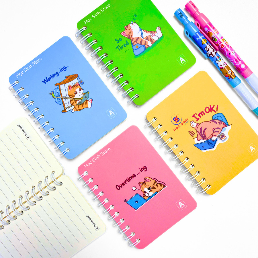 Sổ Lò Xo Cuti Cat