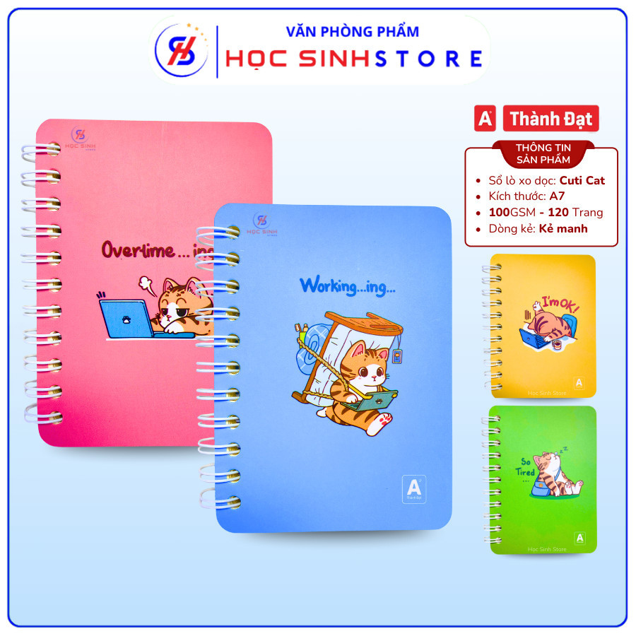 Sổ Lò Xo Cuti Cat