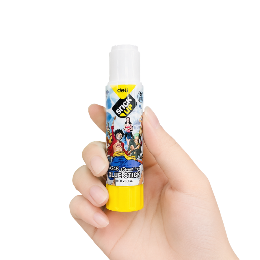Combo 3 Chai Hồ Khô One Piece Cao Cấp Deli A248 8g, Nắp Tiện Lợi, An Toàn, Ít Mùi, Độ Bám Dính Cao - Ảnh 3