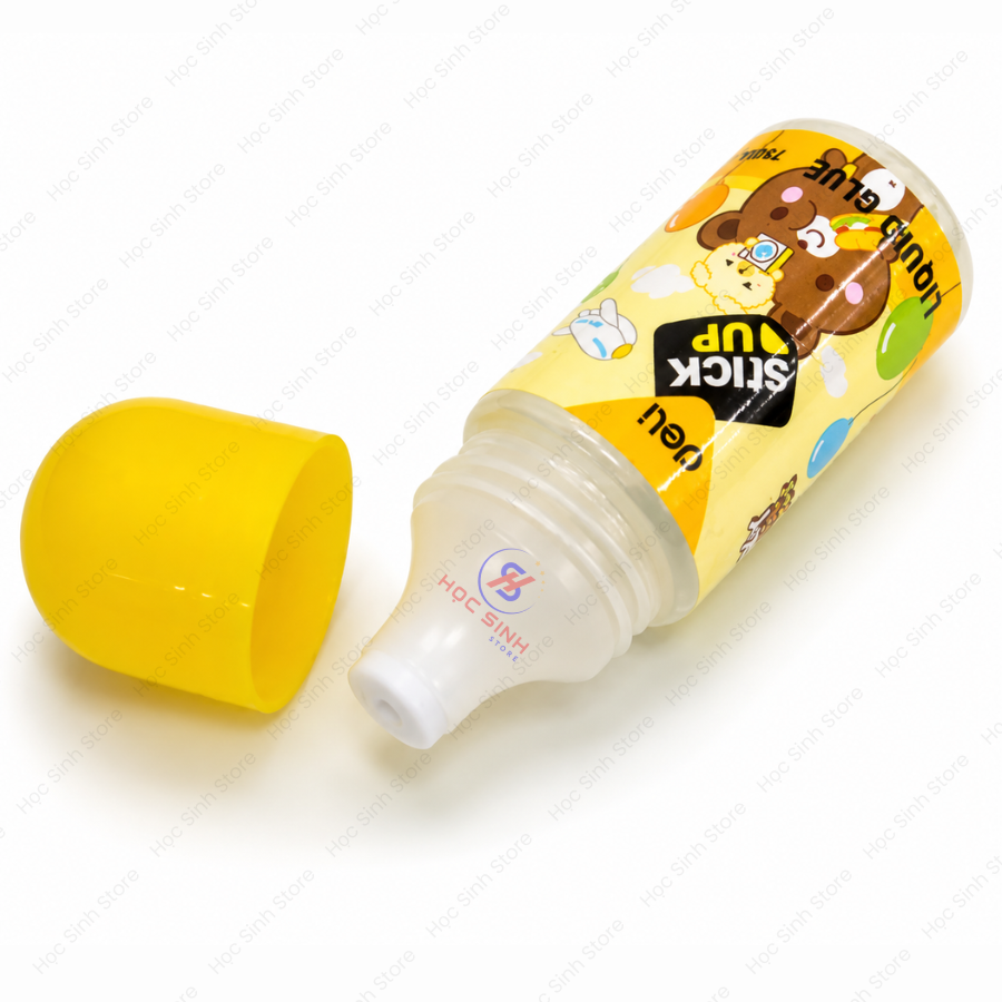 Combo 3 Chai Hồ Nước 7301 Deli Dung Tích 35ml, Hồ Dán Nước Trong Suốt, Khô Nhanh, Độ Bám Dính Tốt - Ảnh 3